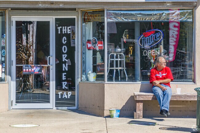 The Corner Tap is a popular bar that resides in a 150-year-old building.