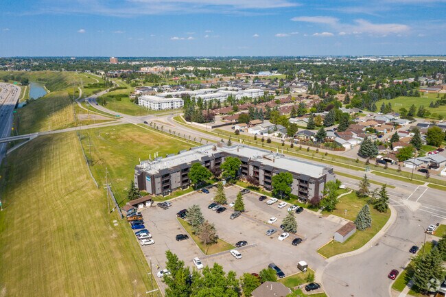 Aerial Photo - Doverglen Estates Apartments