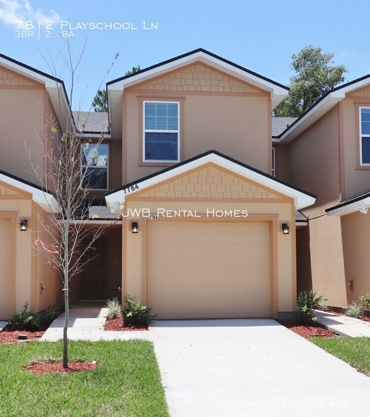 7812 Playschool Ln, Jacksonville, FL 32210 Townhouse for Rent in
