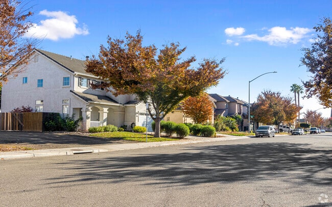 Tracy homes dot the neighborhoods.