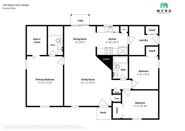 Building Photo - 1616 Elkpark Dr