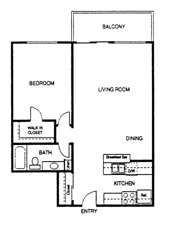 1BR/1BA - Baja La Jolla Apartments