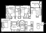 Two Bedroom / Two Bath