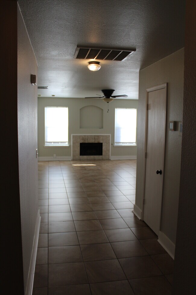 Entry and Fireplace - 1300 Mallard Dr