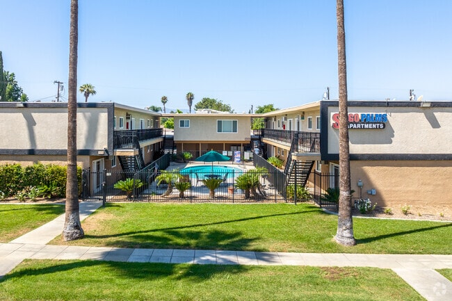 Front View of Property - Sago Palms Apartments