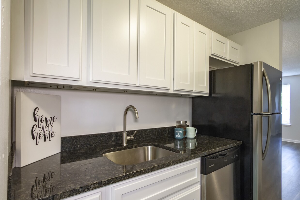 Cocina, recientemente renovada - Briar Knoll Apts