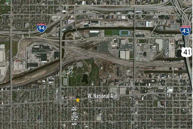 Aerial Photo - 2421 W National Ave