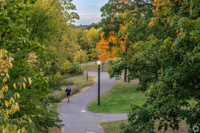 There are many parks and trails in Eau Claire.