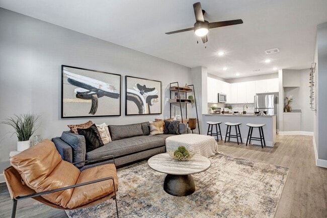 Kitchen and Living Room - Argento at the Bridges Apartments