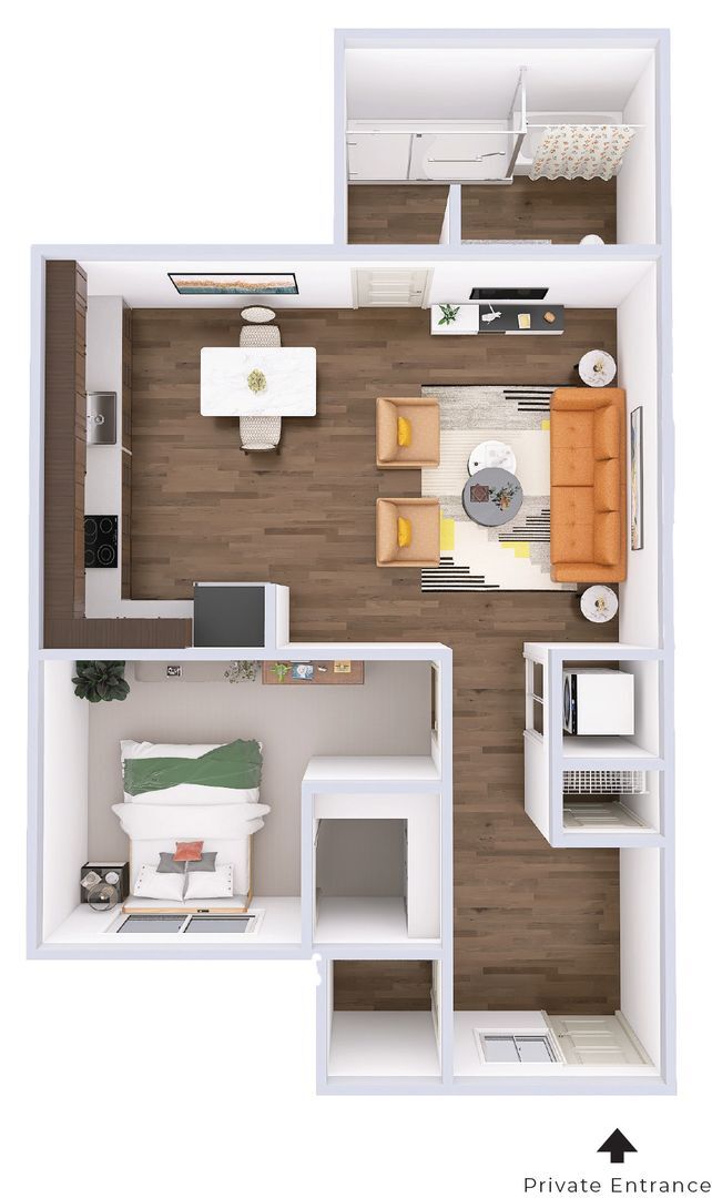 Interior Photo - Jade at North Hills