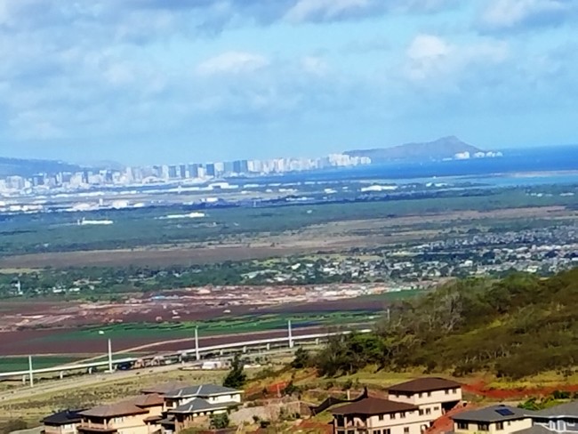 more Diamond Head at right - 92-1365 Hauone St