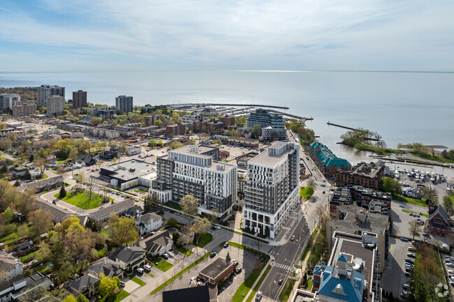 Aerial Photo - The Village at Bronte Harbour