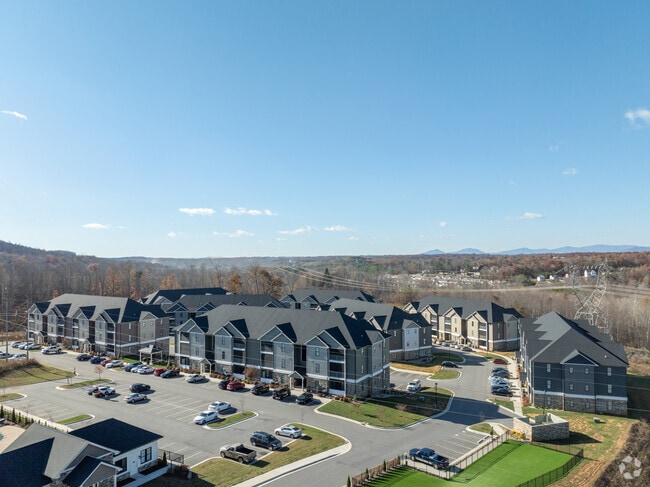 Aerial Photo - English Commons Apartments