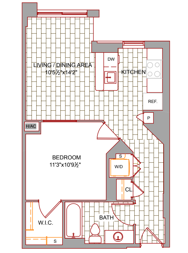 Residence 25 Revised Plan - Virginia Square Towers