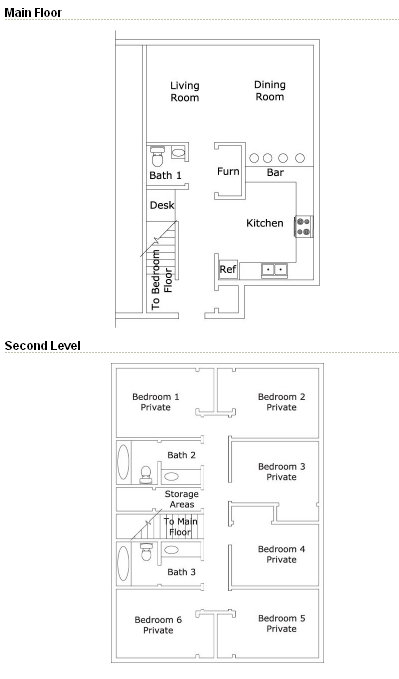 6BR/2.5BA - Brookside Village Apartments