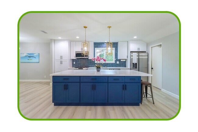 isla de cocina completa - 22306 Hart St