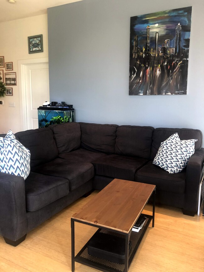 Living area - 924 Garrett St