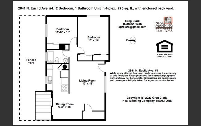 Floor Plan - 2841 N Euclid Ave