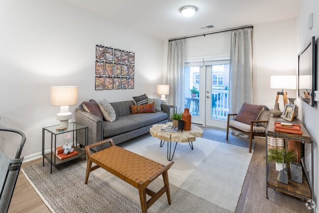 1 BR, 1 BA - A1 - 740 SF - The View on Collins Apartments