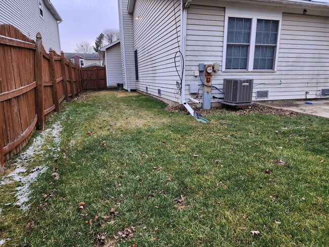 Side backyard - 1619 Estate Cir