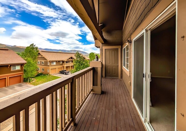 Deck from Living Room - 612 River View Drive