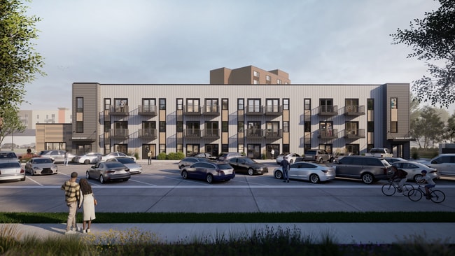 Badger West Exterior Rendering - Badger West Residences
