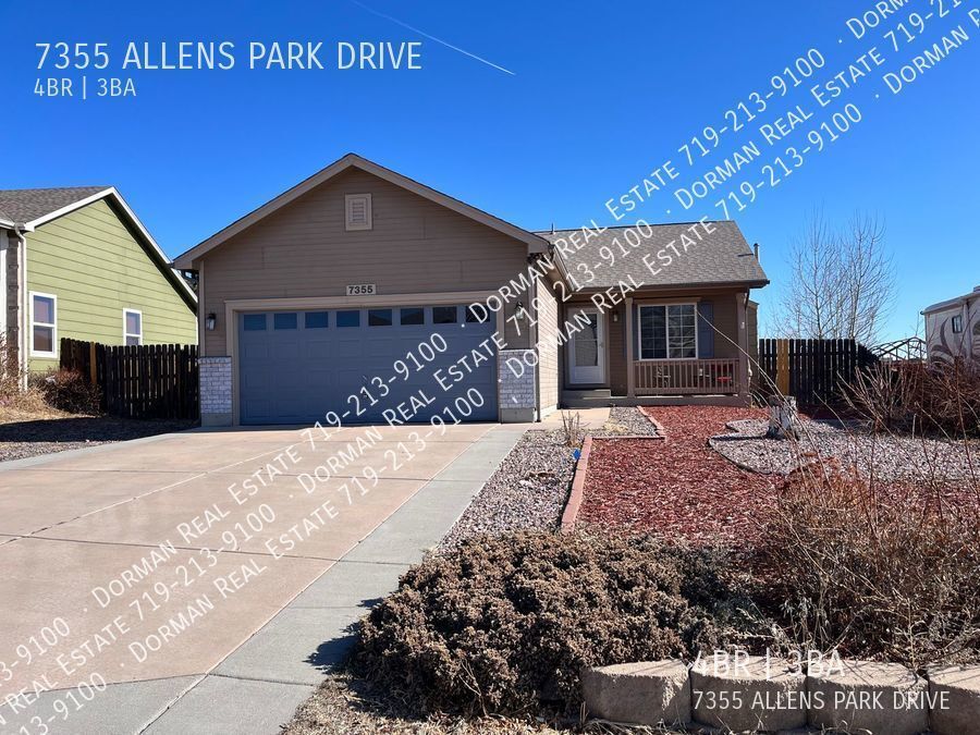 7355 Allens Park Dr, Colorado Springs, CO 80922 - House Rental in ...