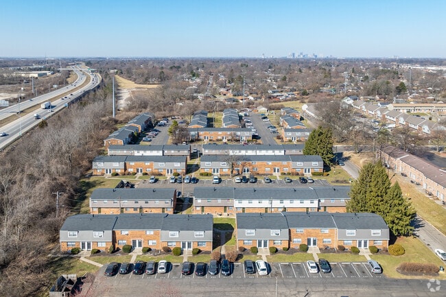 Aerial - Napa Townhomes