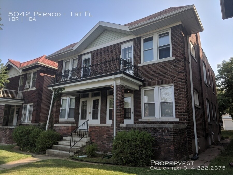 5042 Pernod Ave Unit 1st Fl, St. Louis, MO 63139 Apartment for Rent in St. Louis, MO