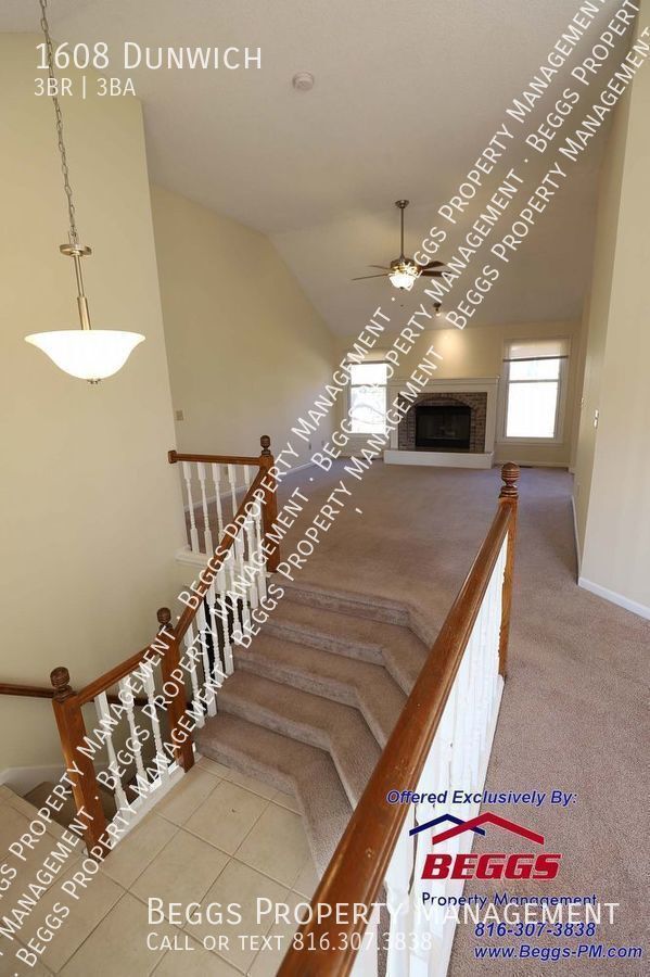 1608 Dunwich 3BR /3BA, 2000+ sf, Close to House Rental in Liberty, MO