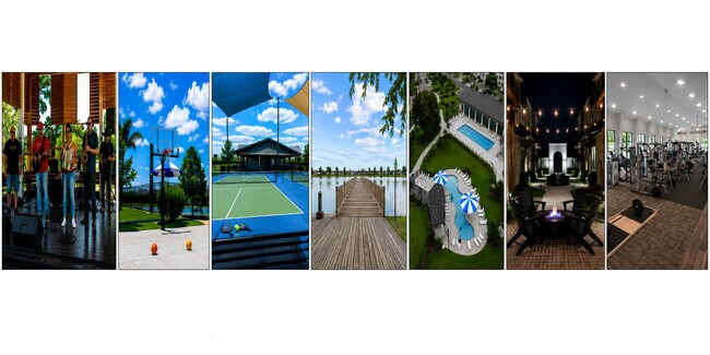 Todas estas comodidades pueden ser suyas. - Townhomes at Sugar Mill Pond