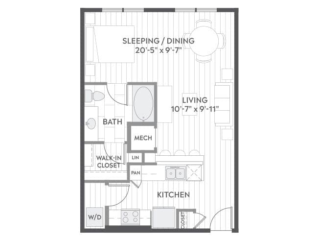 Building Photo - Tranquil 1BR Gem: Contemporary Living in A...
