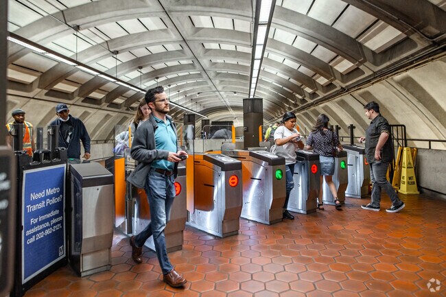 The Downtown Bethesda Metro is perfect for daily commuters or those looking to explore DC.