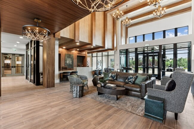 A warm welcome awaits in your inviting lobby. - The Elmwood