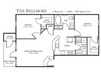 The Bellmore - Two Bedroom, One Bath (B1)