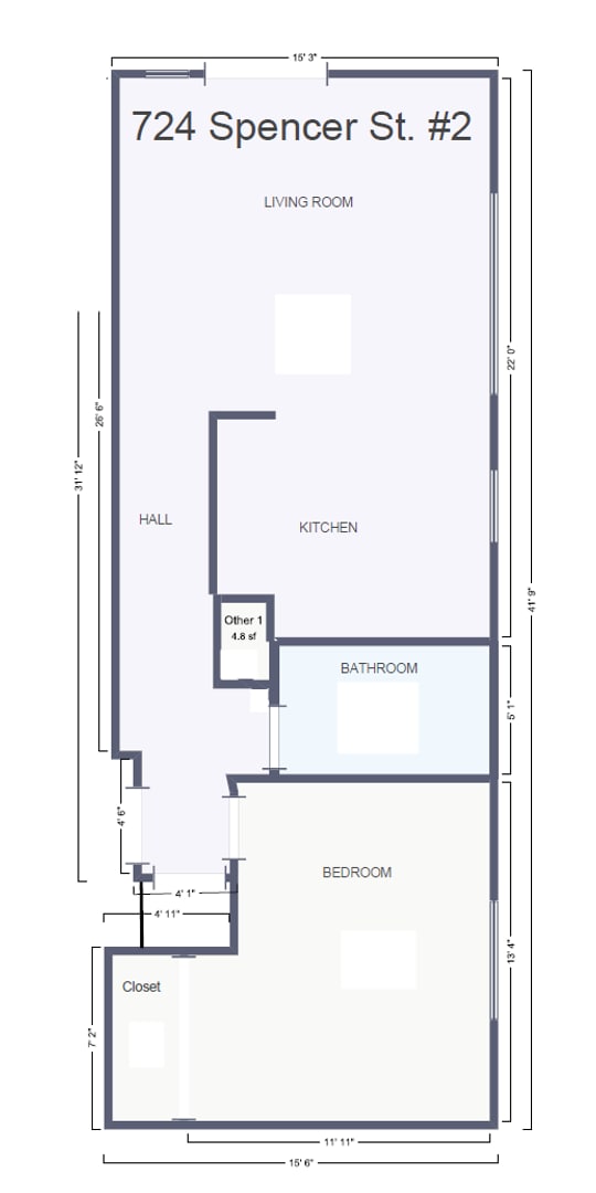 Interior Photo - 724 Spencer St