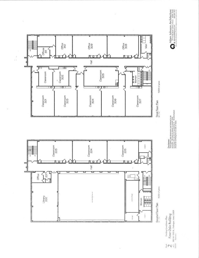 Plano de planta - 15th Street Apartments
