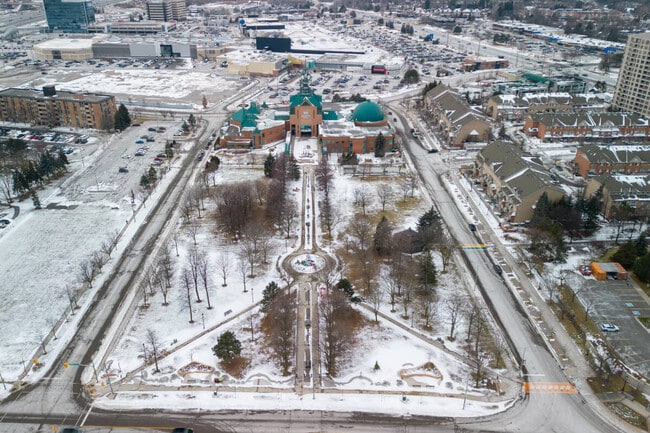The Esplanade Park sits in front of city hall in Pickering.