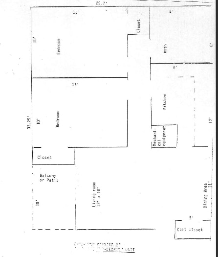 2BR/1BA - Washita Club Apartments