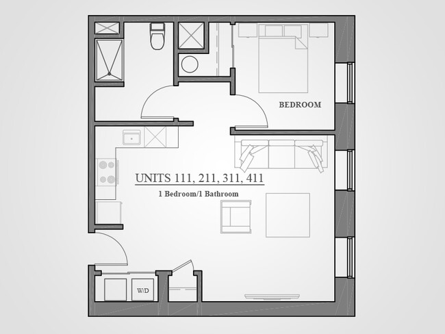 Foto del edificio - 1136 N American St