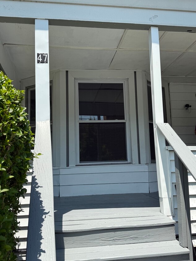 Front steps and porch - 47 Pine St