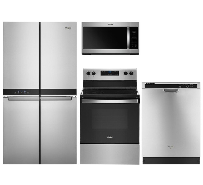 NEW Stainless Steel Appliances including this 4 Door Refridgerator - 2030 South Country Club Drive