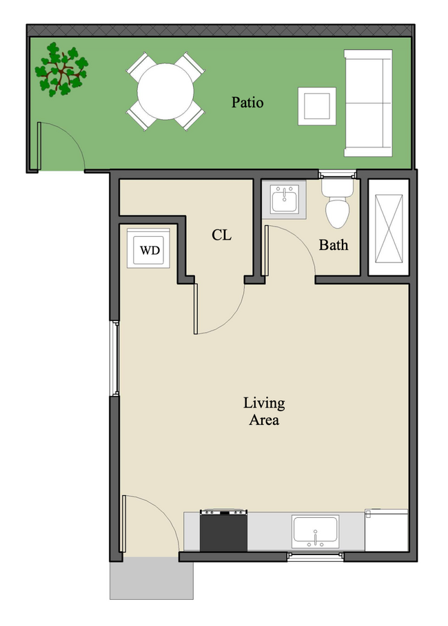 Floor Plan - 2923 Marsh St