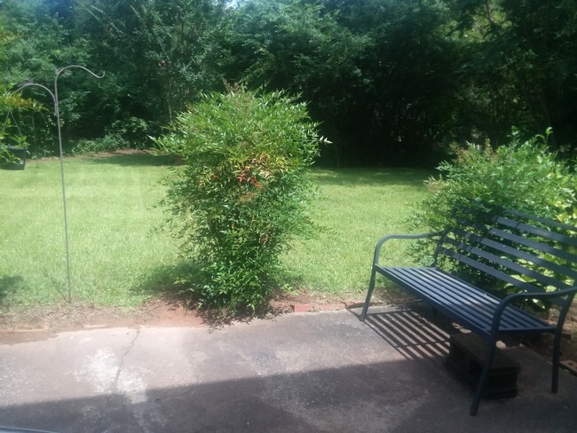 Backyard patio - 3233 Wesley Chapel Rd