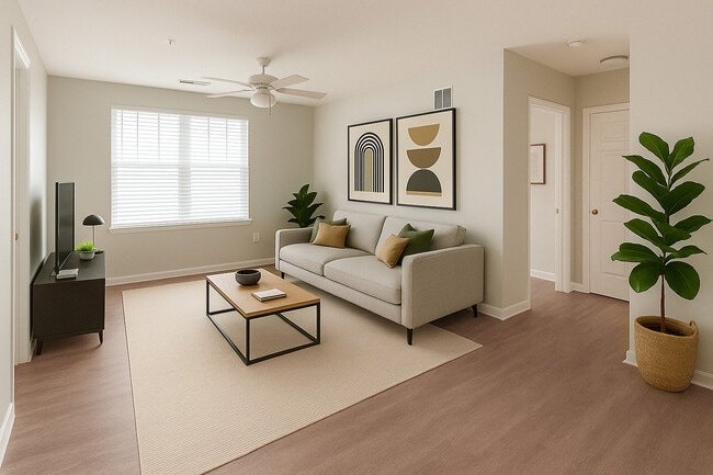 2BR Living Room - Joyfield Flats at Woodbrige