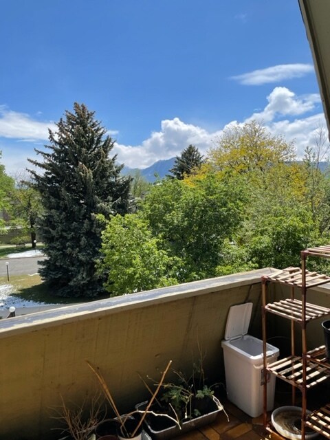 View from private southwest deck - 3150 Iris Ave