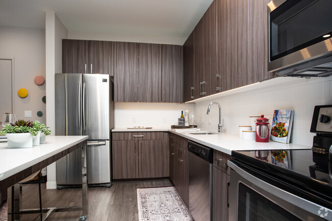 2BR, 2BA - Kitchen - The Andi