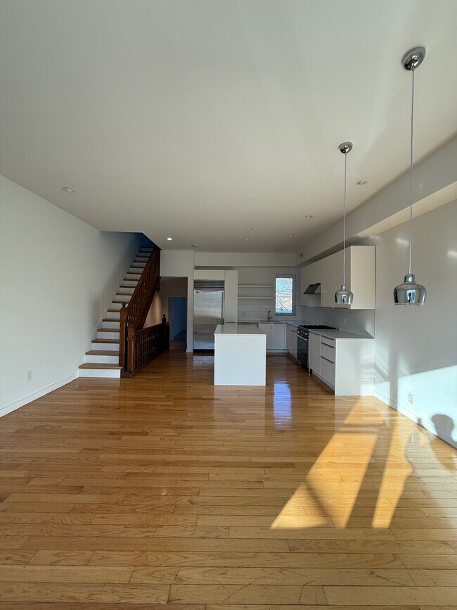 Open living / dining / kitchen - 1516 S Broad St