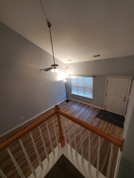 Living Room view from landing - 7802 Averette Field Dr