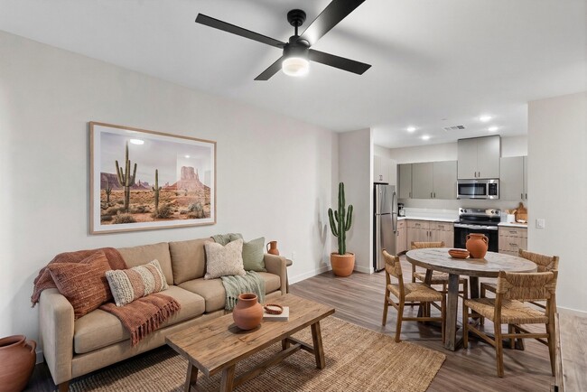 Virtually Staged Living Area - Virata